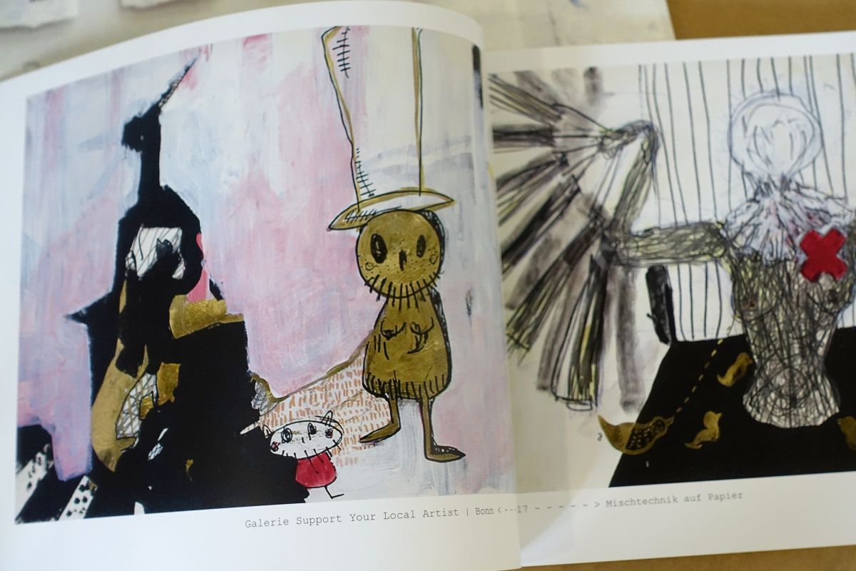 Walk the line | Zeichnungen, Désirée Wickler 2004 - 2014 – Bild 4