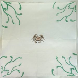 Serviette Krabbe
