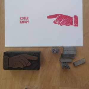 Roter Knopf
